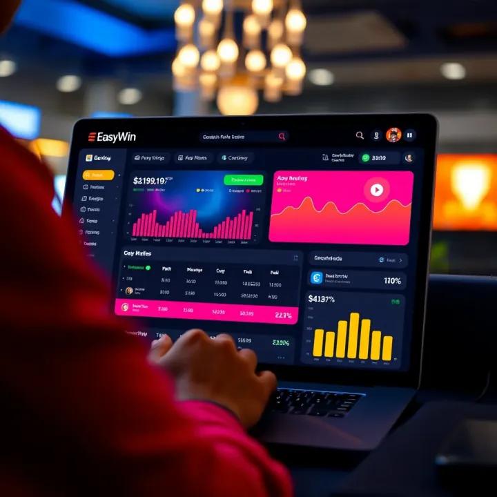 Online Betting Platform Featuring Virtual Football Match Options Online betting platform dashboard with various virtual football match options